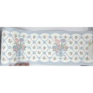 Wallpaper Border Country Chic Cottage Grandma Core I Love Tulips 2 Rolls 6" x 15